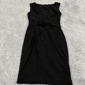 Frank Lyman Design Elegant Black Midi Dress